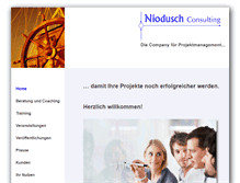 Tablet Screenshot of niodusch.de